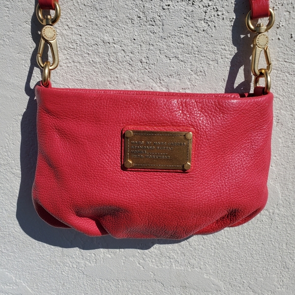 Marc By Marc Jacobs Handbags - SOLD‼️Marc Jacobs Percy Q Pink Leather Crossbody